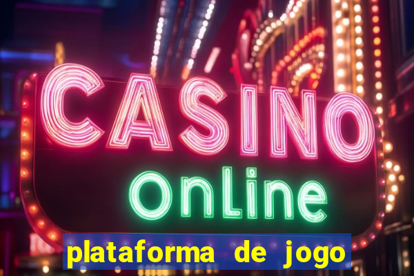 plataforma de jogo nova pagando